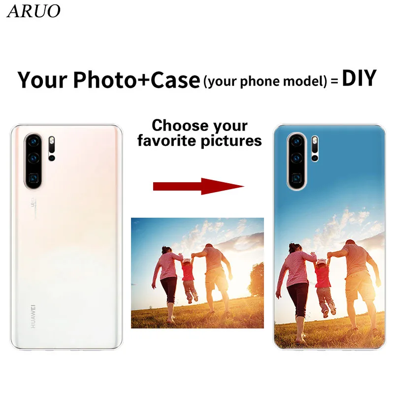 Пользовательские фото телефон чехол для Huwei P40 P30 P20 P Smart Mate20 Nova5T DIY Имя картины