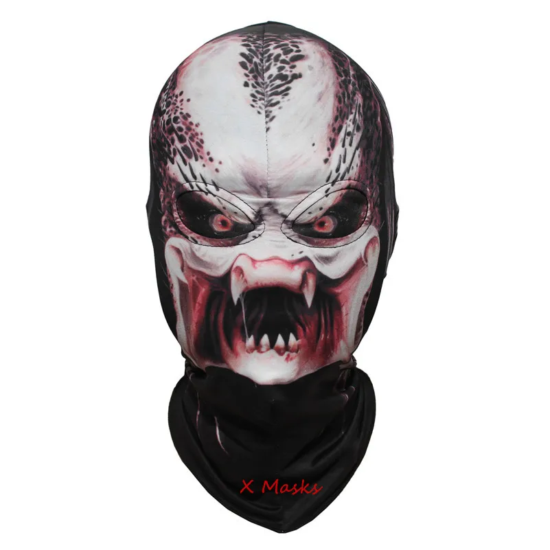 The Predator Mask Passamontagna Costume Halloween Overhead Call Helmet Outdoor Biker Masks Indian Riding Kids Hero Duty