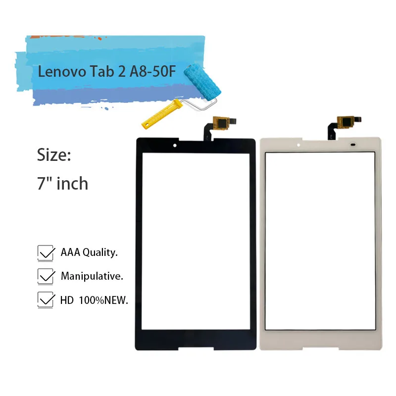 Сенсорный экран дигитайзер стекло сенсор Замена для lenovo Tab 2 A8-50F A8-50LC A8-50