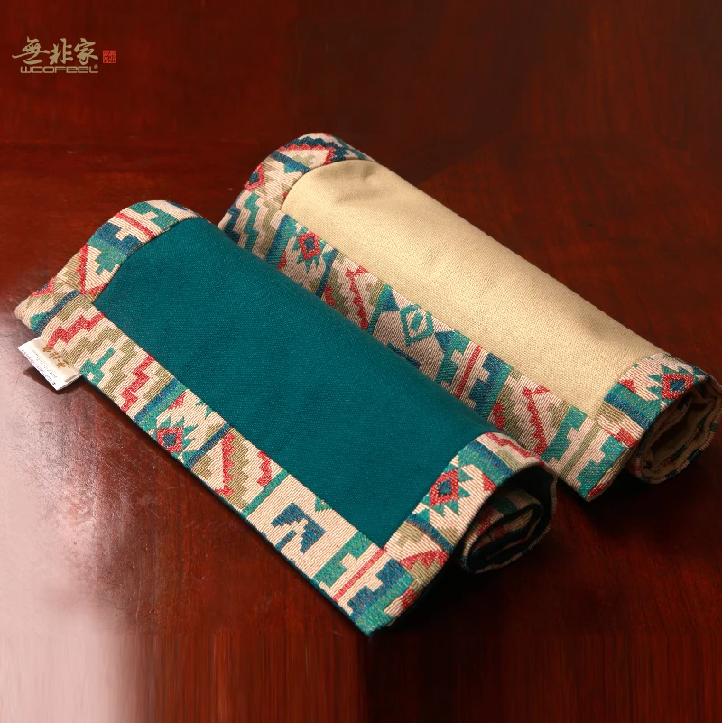 

manteles individuales placemat for dining table posavasos onderzetters drink coasters cup pad Japan Style Cloth Eco-Friendly new