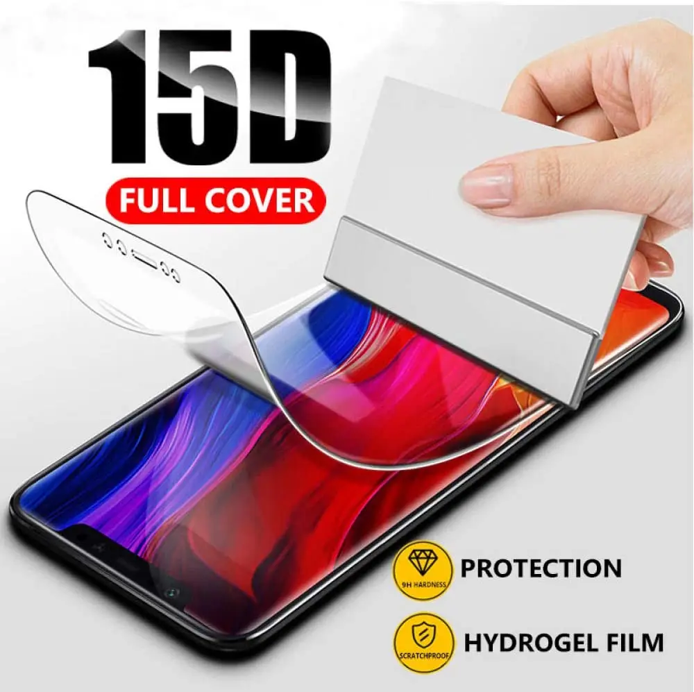Гидрогелевая пленка 9D для Xiaomi Mi 8 SE A2 Lite Mix 2 2S 3 защитная экрана 6 6X Max | Мобильные