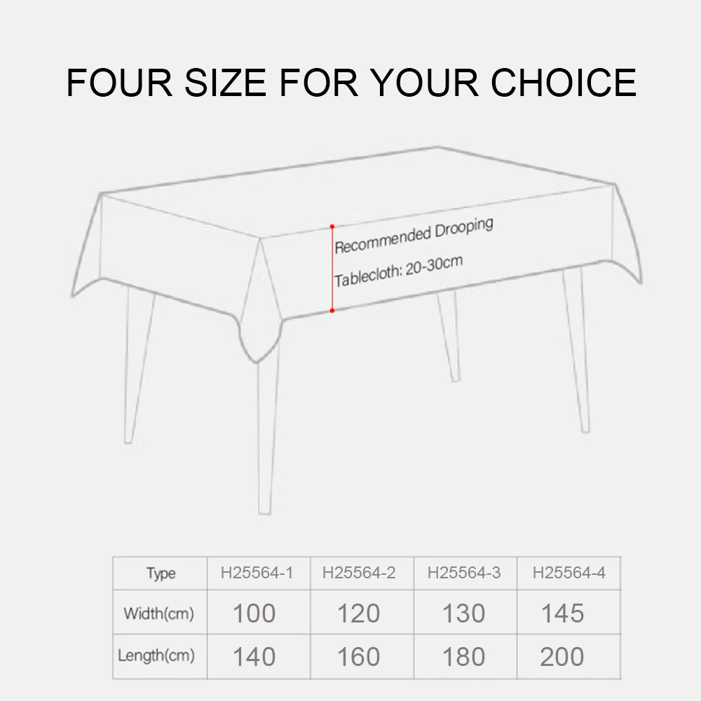 Скатерть для стола хлопок Защита от пыли прямоугольная скатерть обеденный квадратная скатерть Декор на стол