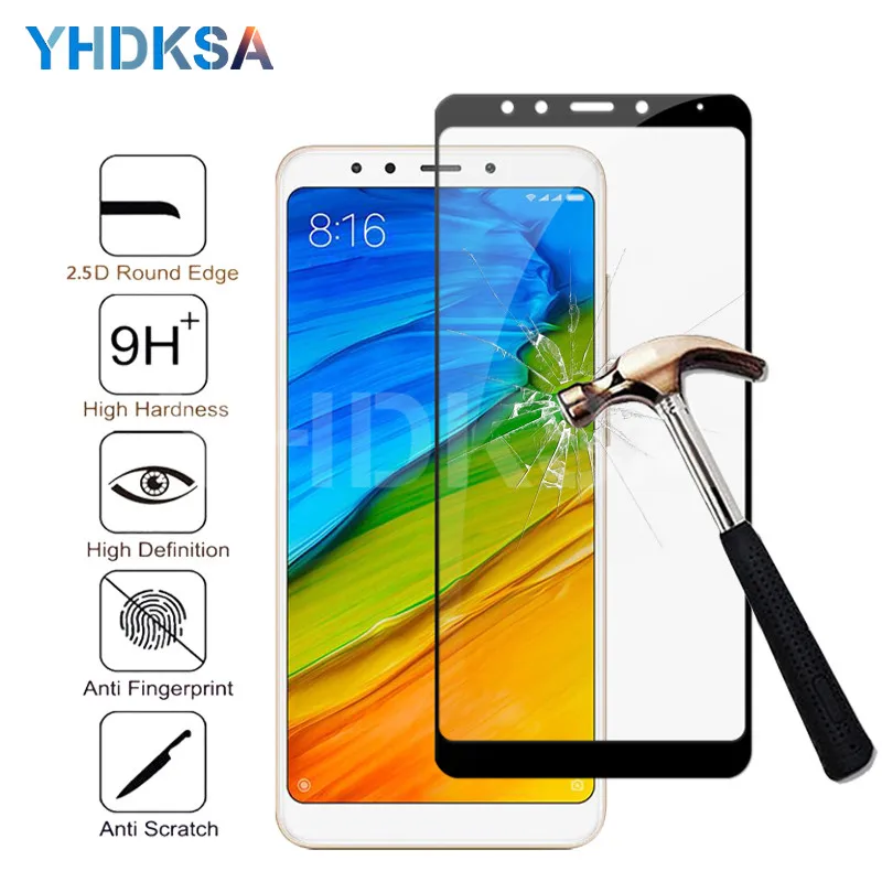 

9D Protective Glass on the For Xiaomi Redmi 5 Plus 5A S2 K20 Tempered Screen Protector For Redmi 4 Pro 4X 4A Glass Film Case