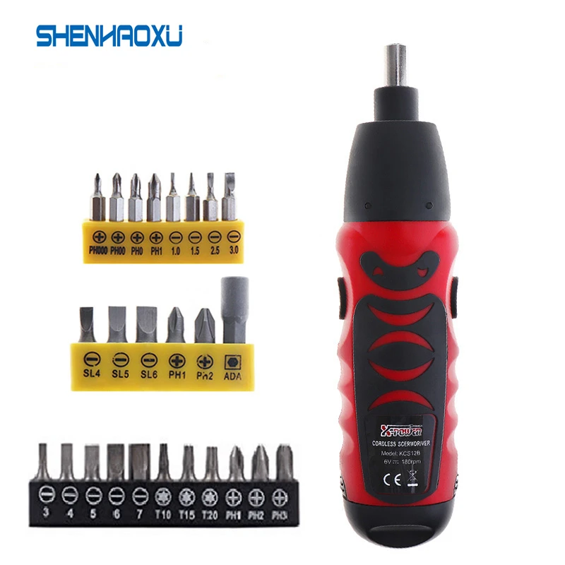 Mini Electric Screwdriver Battery Operated Cordless Screw Driver Drill Tool Set Bidirectional Switch With 11pcs or 14pcs Screws dc 21v lithium battery electric drill power adapter charger with eu plug and us plug for electric screwdriver wrench