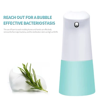 

Shampoo Lotion Shower Gel Foam Bottles 250ml Automatic Induction Sensor Foaming Soap Dispenser Hand Washing Device