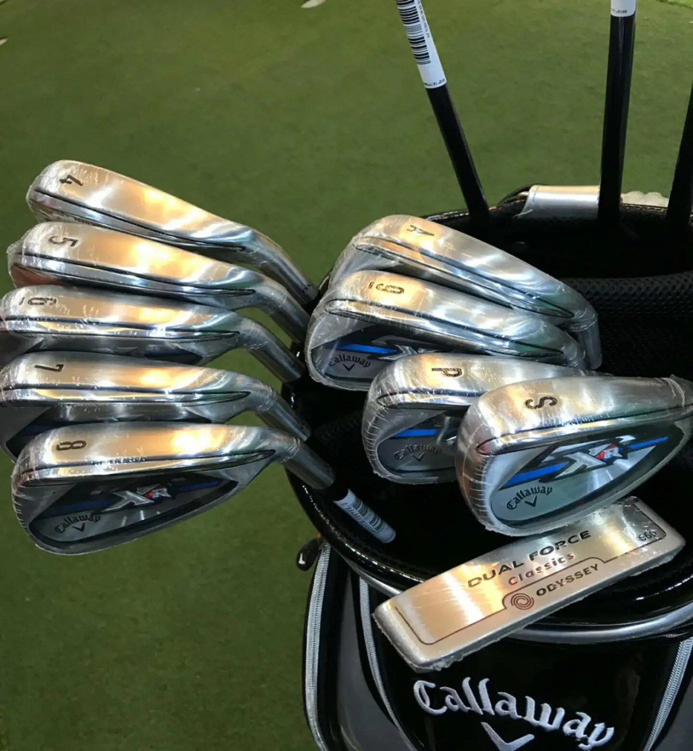 XR Golf Complete XR Golf Club xr Драйвер+ Фарватер деревянный стержень+ железный стержень+ Толкатель графитовый/стальной вал с крышкой головки без