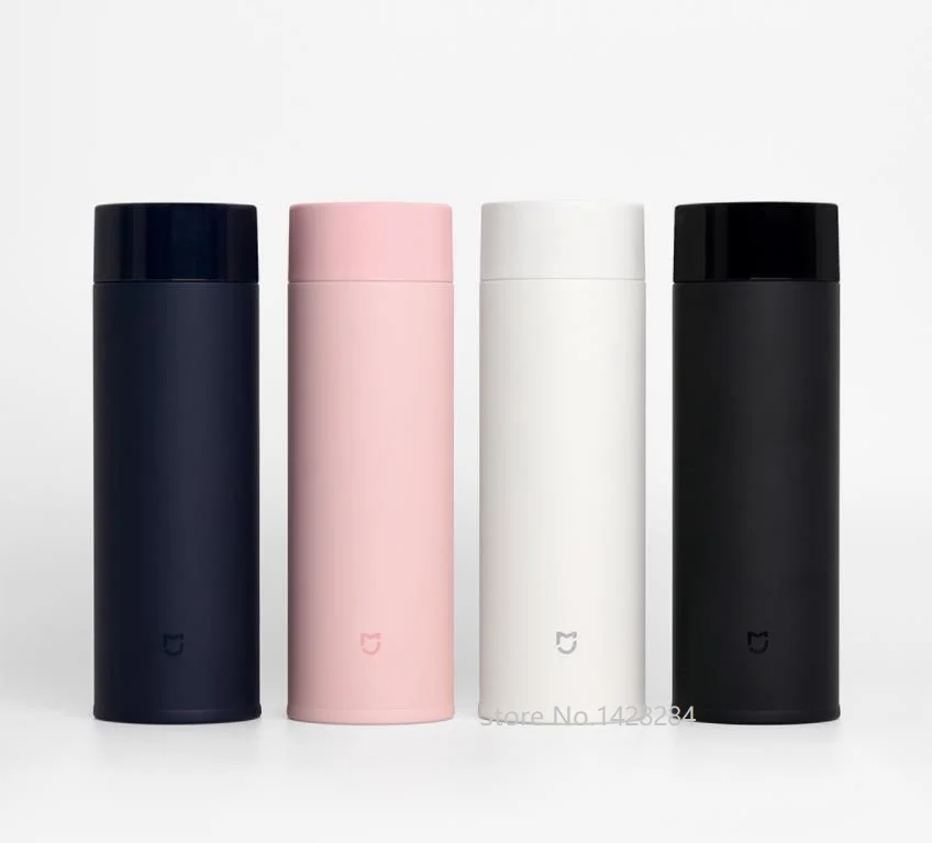 

Xiaomi New Portable mini Stainless Steel Thermos Cups Thermocup Insulation lock cold Coffee Mugs Travel Bottle Mug