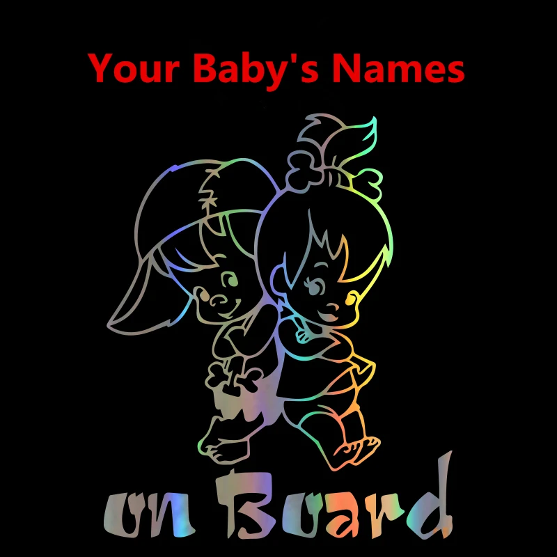 Anpassen Baby Kinder Ihre Name Auf Board Serie Auto Aufkleber Lustige Vinyl  Auto Körper Fenster Warnung Zeichen Kind Aufkleber und decals - AliExpress