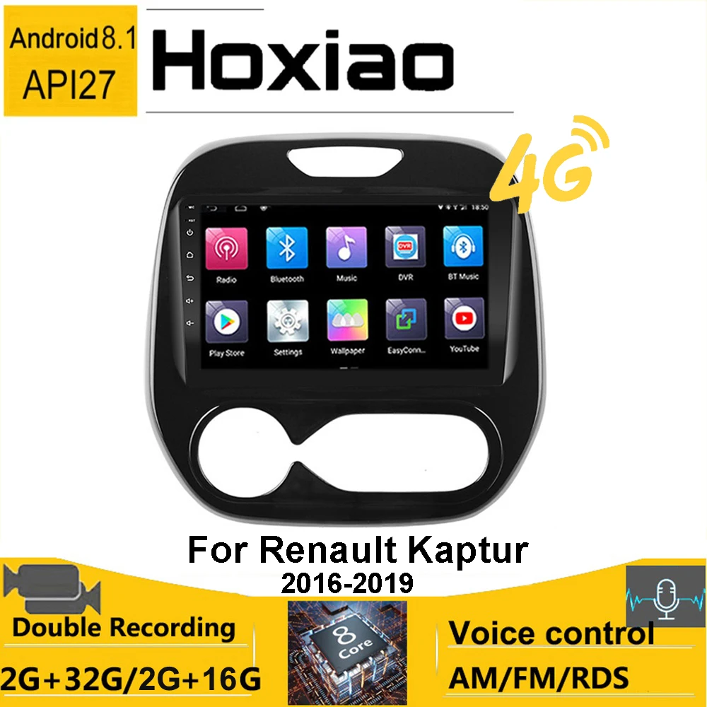 Автомагнитола 2 din для Renault Kaptur Captur 2016 2017 2018 2019 мультимедийная стерео-система на