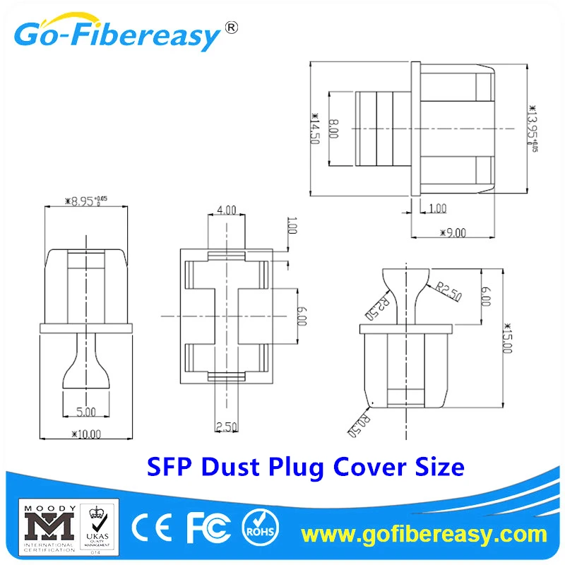 ROHS силикагель оптоволоконный коммутатор Ethernet разъем интерфейса SFP заглушка от пыли крышка/SFP порт plug/SFP пылезащитный чехол