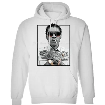 

VYBZ KARTEL REGGAE DANCEHALL JAMAICA WEED CLARK 3255 Mens Unisex (Womens) Winter Hoodies Sweatshirts Free Shipping