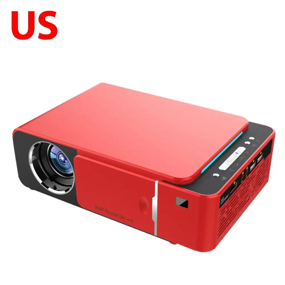 Rondaful T6 Android 9,0 WI-FI Смарт дополнительный Поддержка 1080p HD переносной Led-прожектор видео для игра для домашнего кинотеатра Кино - Цвет: 05
