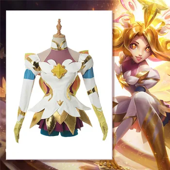 

2019 New LOL Start Guardian Neeko Cosplay Dress Halloween Christmas Women outfit Free shipping