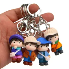 Hat Backpack Men And Women Garage Kit Carabiner Creative Key Chain Car Key Ring Korean-style Couples Handbag Pendant