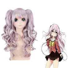 

Anime Charlotte Tomori Nao Cosplay Wig Curly Long Synthetic Hair with Chip Ponytails + Wig Cap Lolita Hair Accessories