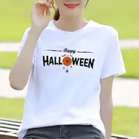 Buy Happy Halloween Heat Transfer Patches Iron On Clothes Stickers Pumpkin Gift Thermal Patches  Heat Print On Shirt Jeans Coat Online - Image 2