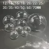 100X 8/12/15/16/18/20/22/25/30/35/40/50/60/70mm Hemisphere glass dome diy clear half round glass globe bubble glass vial pendant 2