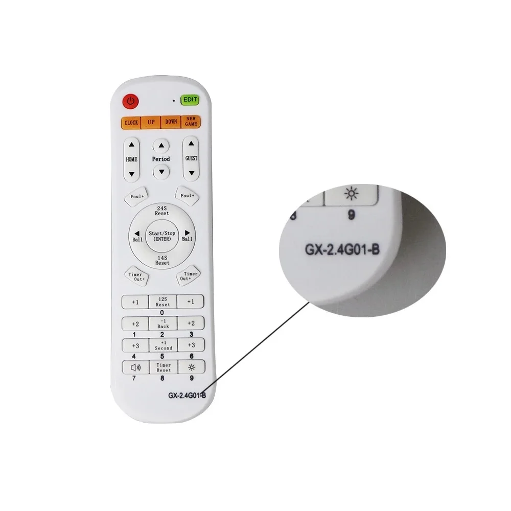 Digital Gym Fitness Timer Remote Controller Widely Used in LED Clocks GX-IR03 GX-IR-Score04,led countdown clock