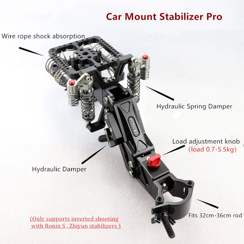 HONTOO DSLR Gimbal Shock Absorber ARM 5.5kg FOR