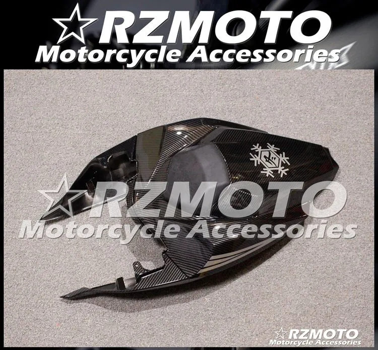 Подходит для Kawasaki ZX10R ZX-10R 10R- углеродное волокно краски автомобиля задняя комбинация горб задняя крышка сиденья части обтекателя