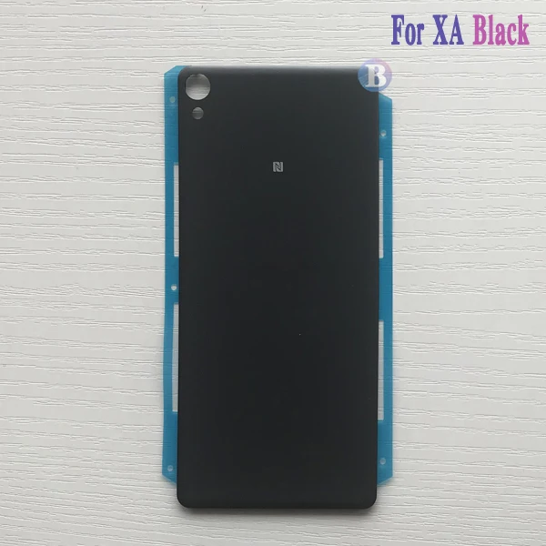 Высокое качество для Sony Xperia XA F3111, F3113, F3115/XA1 G3116 G3115 G3112 G3111 G3113 Корпус Крышка батарейного отсека двери заднего шасси - Цвет: XA Black