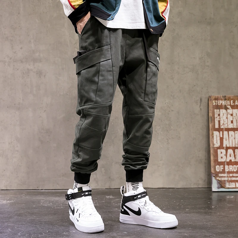 Pantalon Cargo Japonais Aminowa- Streetwear Homme-Techwear