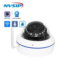 Câmera ip wifi à prova de vandalismo com slot para cartão sd max 128gb onvif p2p movimento detectar alerta dome câmera de segurança ip wifi câmera ip cam