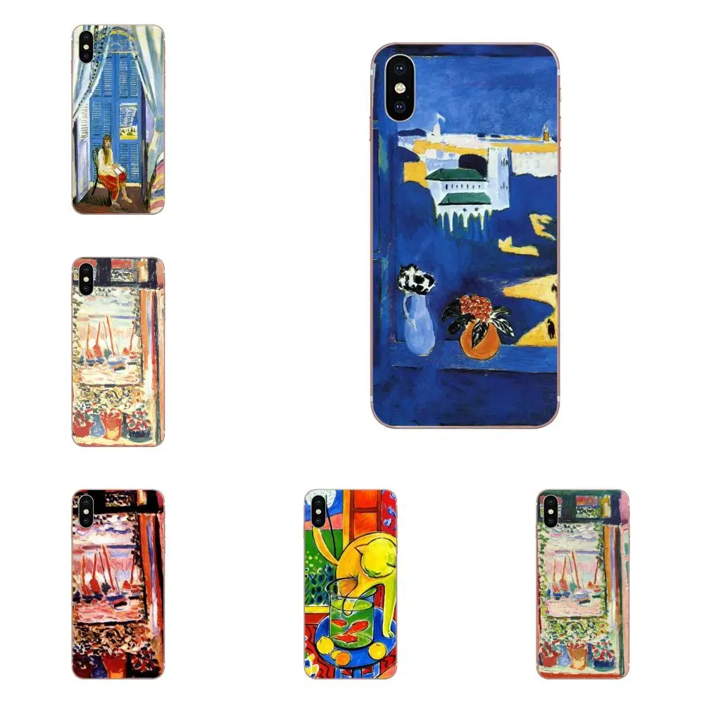 Henri Matisse Открытое окно для LG G2 G3 G4 G5 G6 G7 K4 K7 K8 K10 K12 K40 Mini Plus Stylus ThinQ 2016 2017 2018 | Мобильные