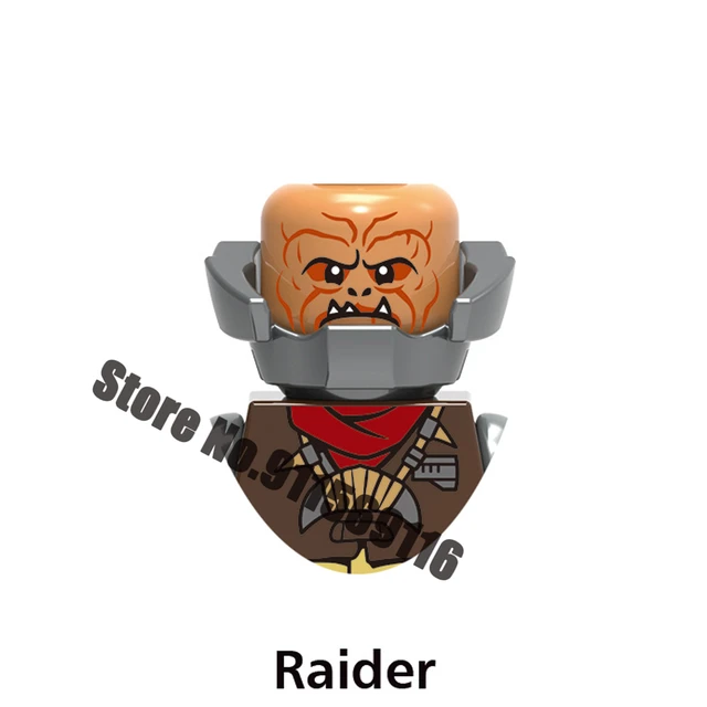 Jar Jar Binks Chewbacca Tusken Raider Han Solo Building Blocks Jawas Leia Ewoks Amidala Gamorrean Star Brick Figure Wars Toys 0008