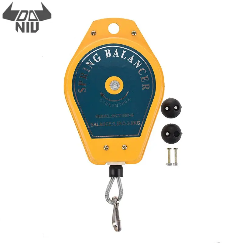 

DANIU Retractable Spring Balancer Screwdriver Hanging Torque Wrench Hanger Steel Wire Rope Measuring Tool Holder Ergonomic