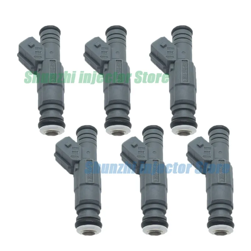 6 шт. 0280155823 13641707843 топливный инжектор для LAND ROVER RANGE ROVER 2003~ 2005 4.4L V8