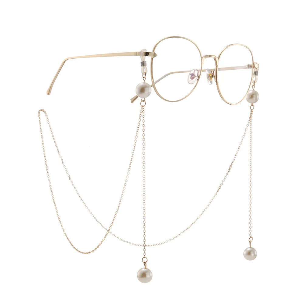 Charm Women Sunglasses Lanyard Strap Necklace Eyeglass Multicolor Chain Jewelry
