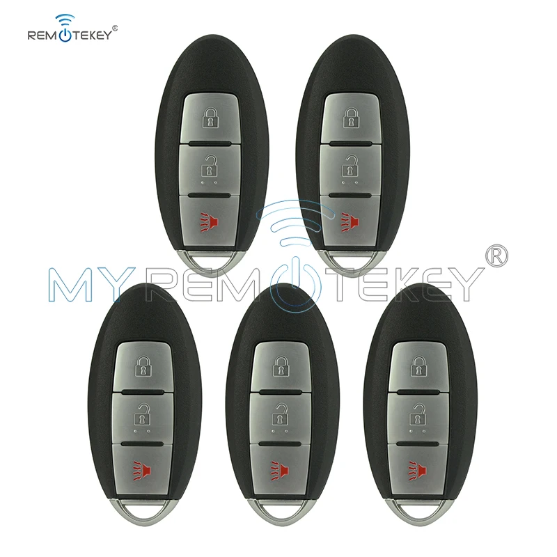 Умный Автомобильный ключ Remtekey CWTWBU729 5 шт. 3 кнопки 315 МГц с чипом ID46 для Nissan Versa Rogue