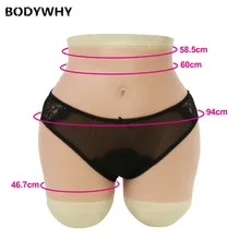 Рост 160-180 см грудь кроссдрессер хип усилитель силиконовые трусики Трансвестит королева транссексуал ягодицы мягкое нижнее белье женские косплей