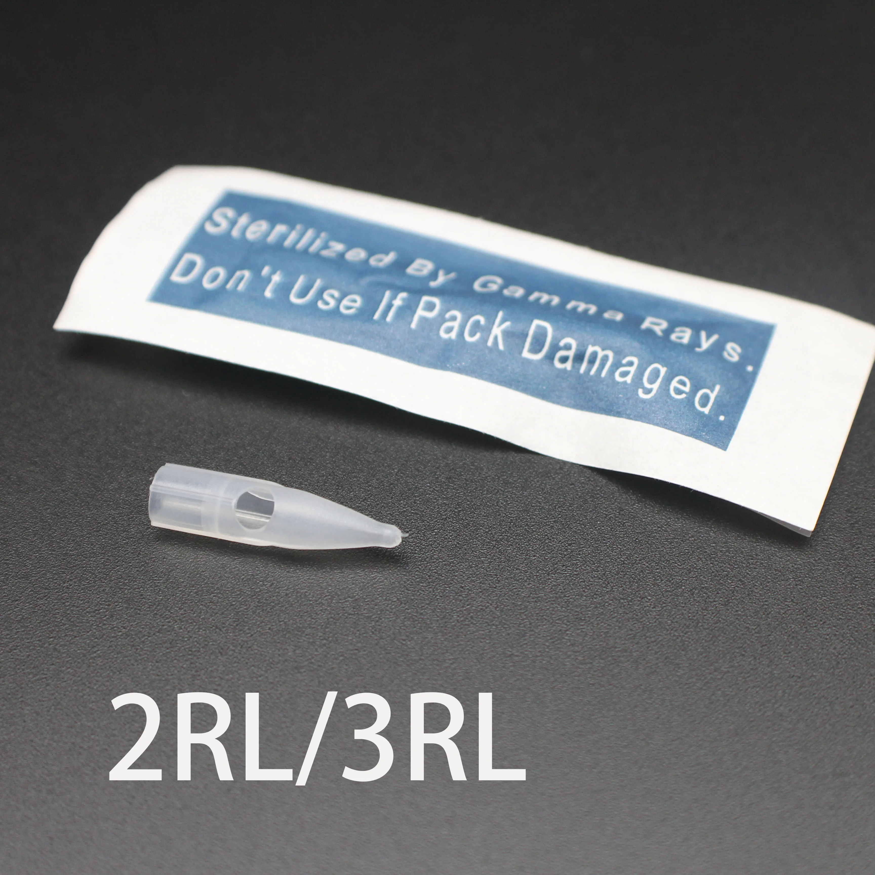 100pcs Transparent 2R/3RL Disposable Tattoo Tips Permanent Makeup Eyebrow Lip Caps For Merlin Mosaic Dragon Tattoo Machine