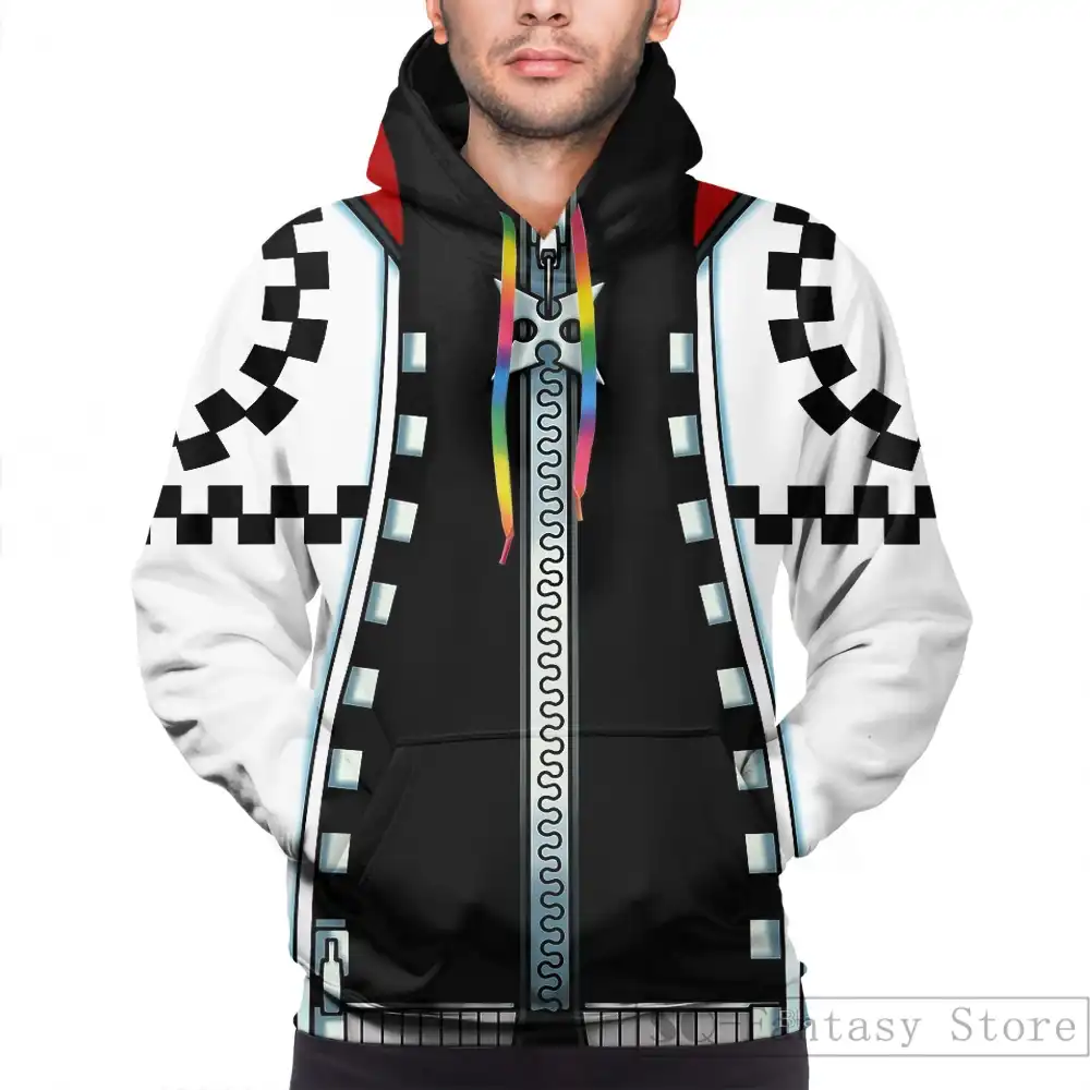 kingdom hearts roxas hoodie