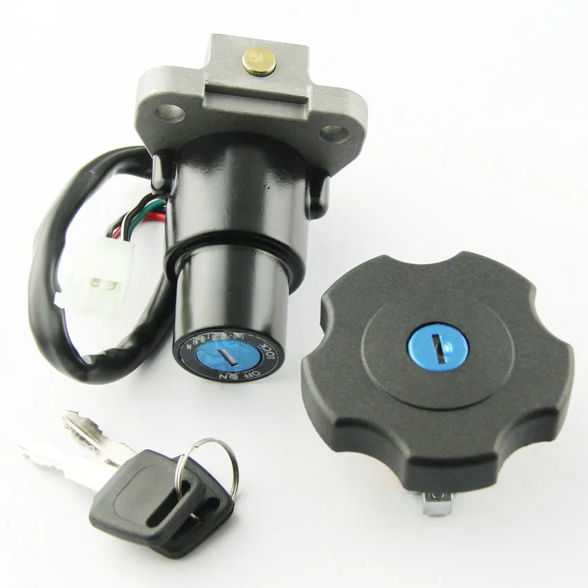

Motorcycle Ignition Switch Fuel Tank Cap For Yamaha XT600 XT 600 1990-1995 TW200 DT200 DT200R XT225 Serow 225 Seat Lock Key
