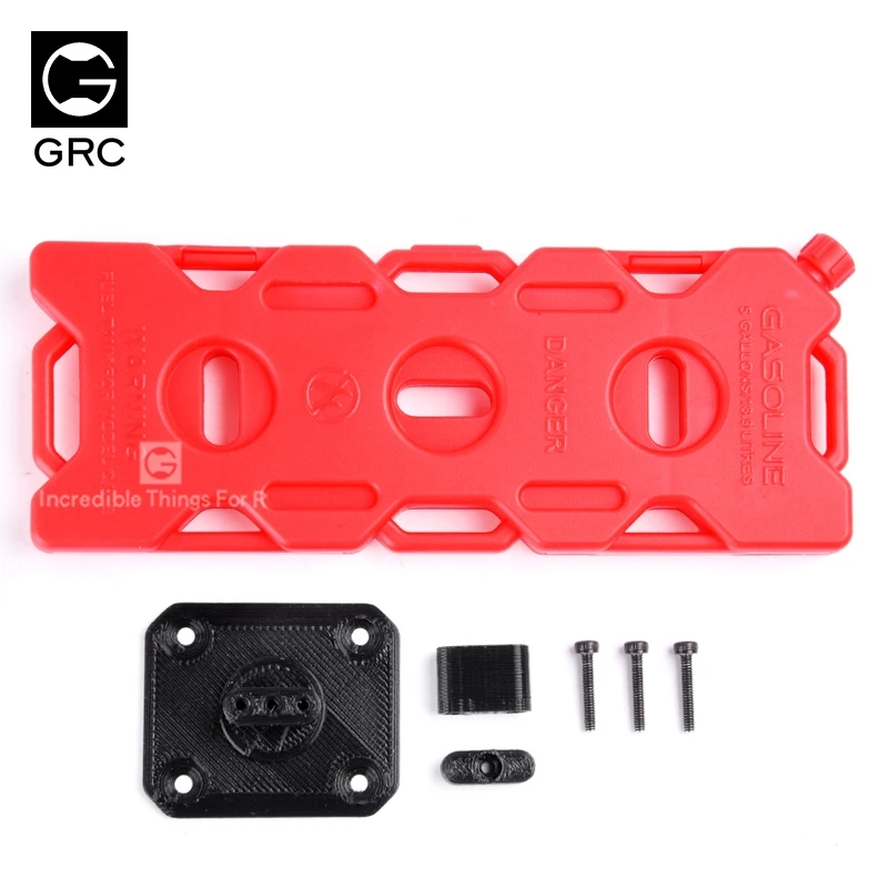 RC Model Car Parts Simulation Decorations Fuel Tank Parts Box 20# with Tail Box Fixed GAX0132D 1/10 Crawler Upgrade Accessories 3