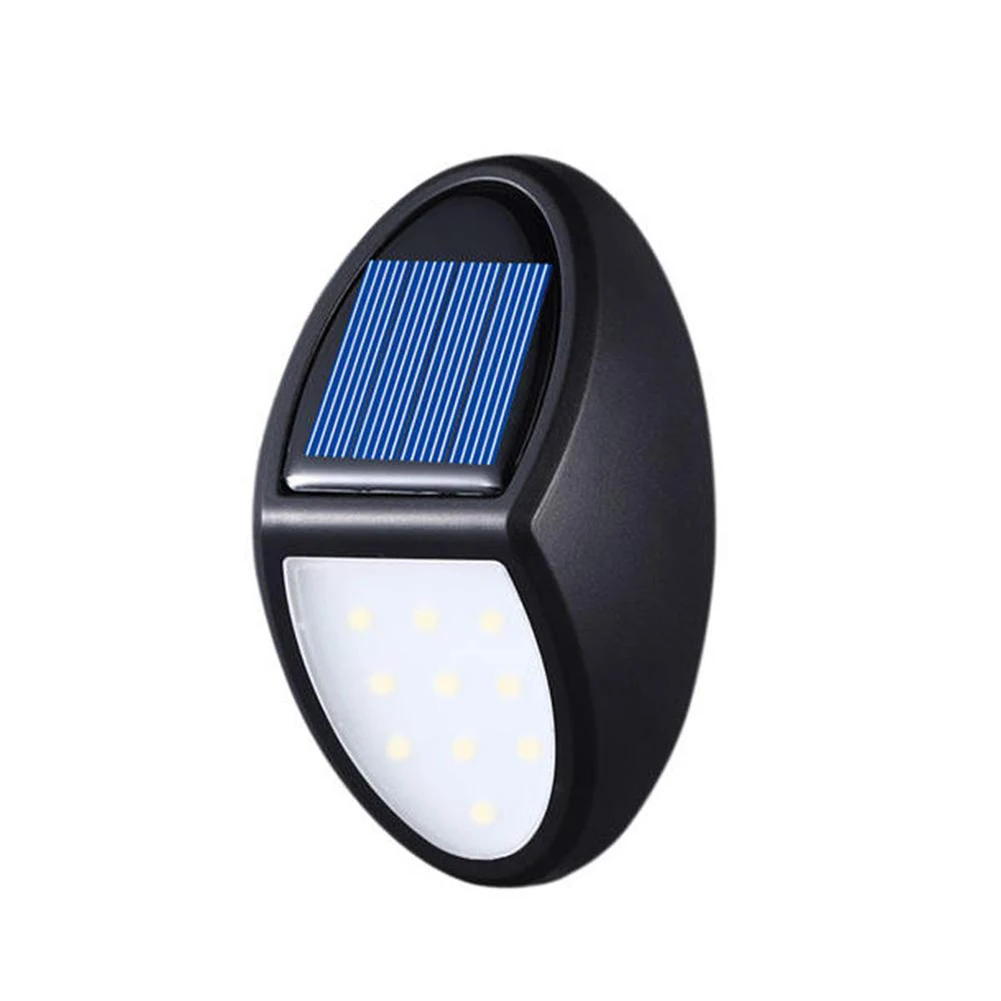 Съемный 10led настенный светильник на солнечных батареях для улицы помещения
