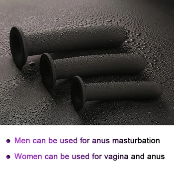 Suction Cup Dildo 3 Sizes Small Middle Big Black Dildo Soft Penis For Women Men Anal Dildos Gay Butt Sex Products 5