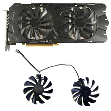 

2PCS 95Mm 4PIN 12V GTX1080 GPU Fan For KFA2 Galaxy Geforce GTX 1070 1070Ti 1080 EXOC SNPR Graphics Card Cooling Replace Fans