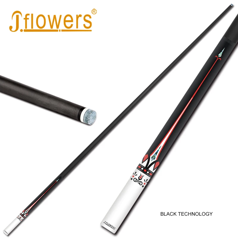 Новое поступление JSK-405F черный Технология Кии для снукера Professional Carbon Fiber tecnologia вал