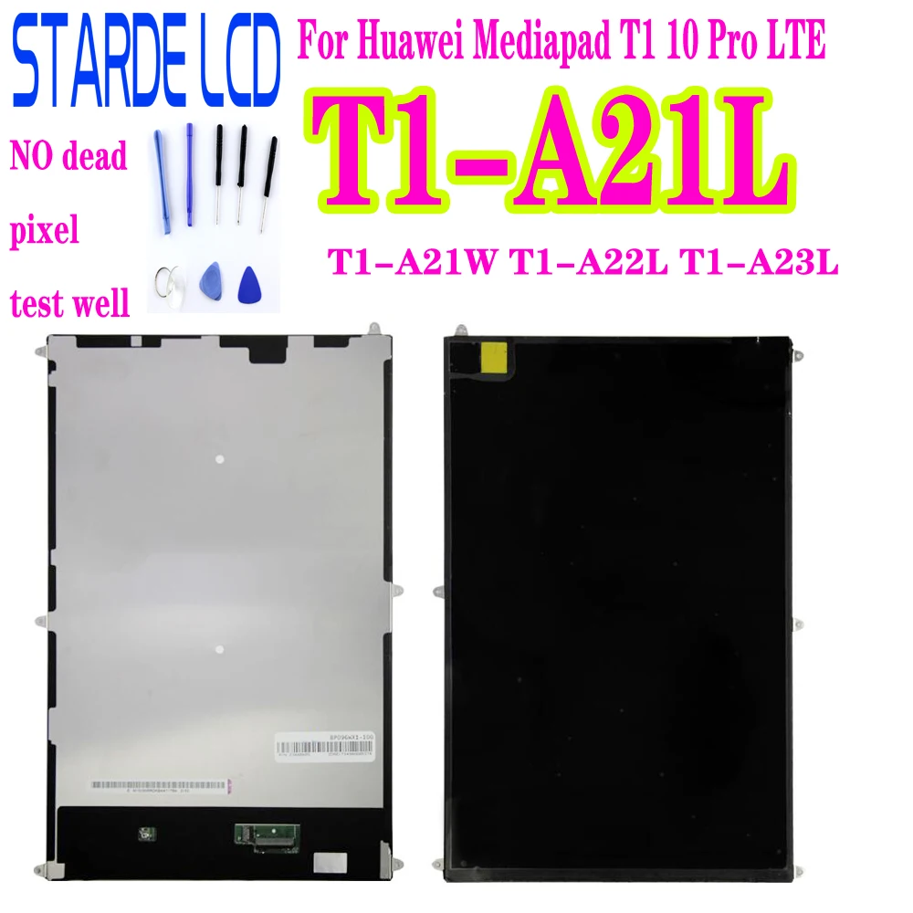 

STARDE Replacement LCD for Huawei MediaPad T1-A21 T1-A21L T1-A23L T1-A21W T1-A22L 10'' LCD Display For Huawei Screen Pad Parts