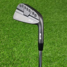 Черный цвет 0311ST Гольф Железный номер 7 ЧПУ клюшки для гольфа с графитовым стальным валом головной убор