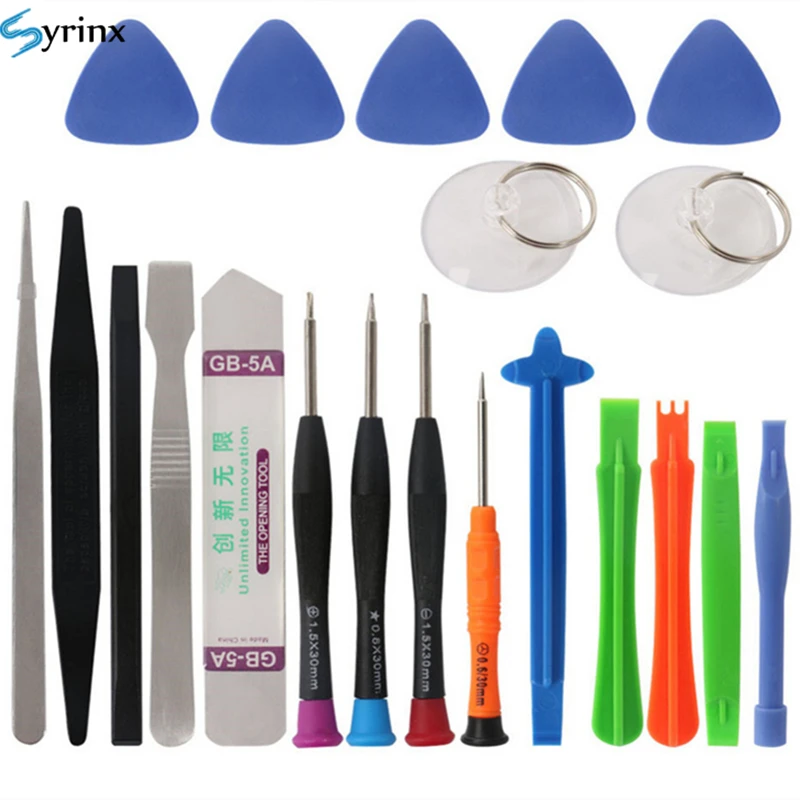 21 in 1 Mobile Phone Repair Tools Kit Spudger Pry Opening Tool Screwdriver Set for iPhone X 8 7 6S 6 Plus 11 Pro XS Hand Tools afbeelding
