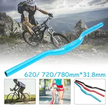 720 мм* 31,8 мм MTB велосипед алюминиевый сплав руль стояк изгиб Ручка Бар Пескоструйный анод 4 цвета для руля велосипеда