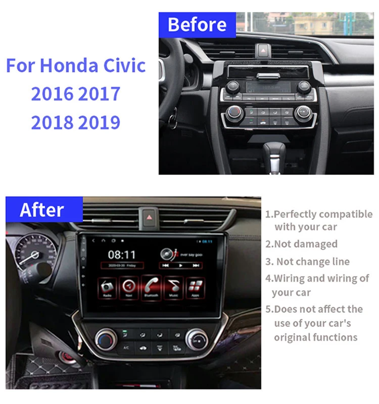 Borfond for Bora Passat Golf 7 car multimedia system video player navigation GPS with carplay DSP | Автомобили и мотоциклы