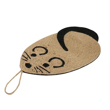 

Cat Scratcher Board Bed Mats Protecting Furniture Mouse/Cat Claws Care Pet Toys Sisal Nature Color Scratching Post Mat