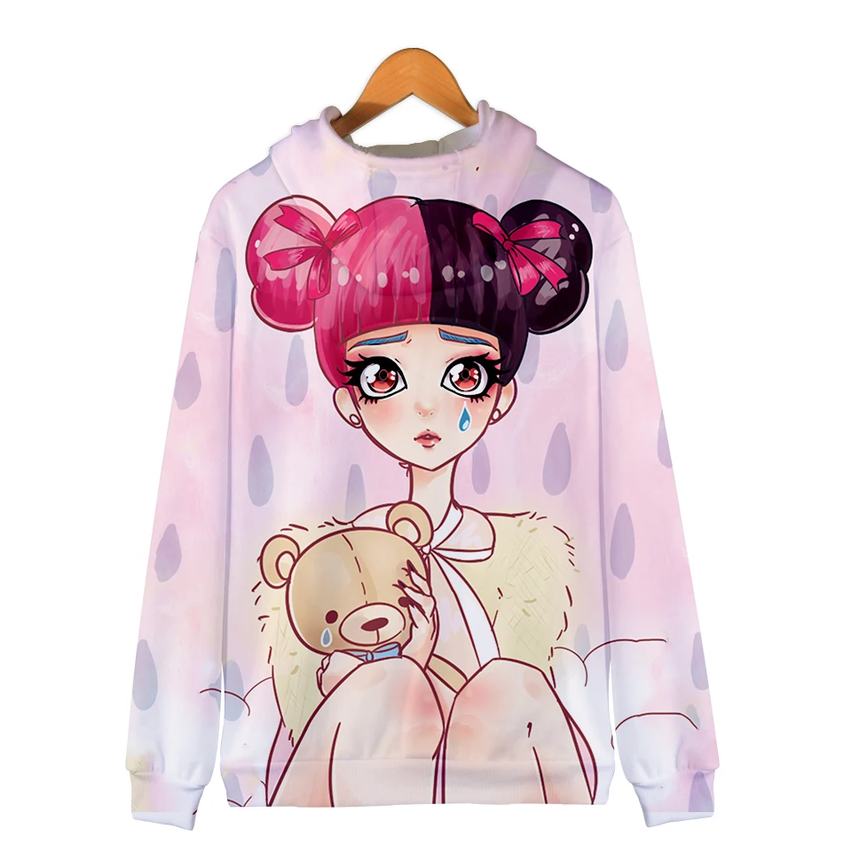  cry baby melanie martinez women hoodies zipper 2019 Hot Polyester Fashion Hoodies Sweatshirt Casual