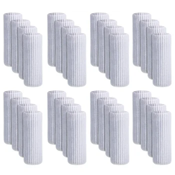 

32 Pcs Chair Leg Socks Knitted Furniture Socks Leg Floor Protectors Furniture Table Feet Covers for Moving Easily